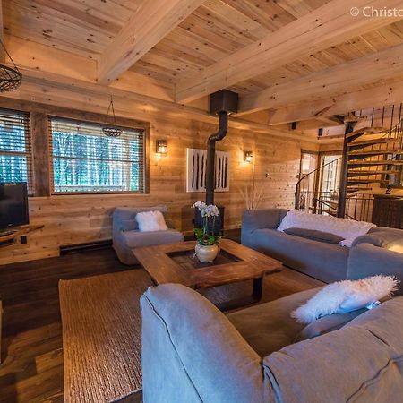 Chalet Tao Par Les Chalets Spa Canada ลามัลแบ ภายนอก รูปภาพ