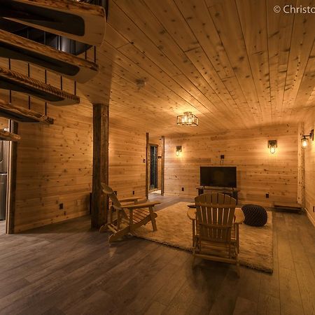 Chalet Tao Par Les Chalets Spa Canada ลามัลแบ ภายนอก รูปภาพ