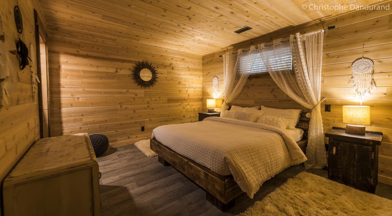 Chalet Tao Par Les Chalets Spa Canada ลามัลแบ ภายนอก รูปภาพ