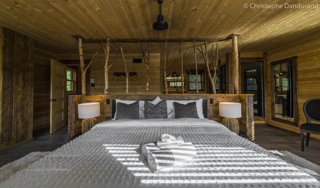 Chalet Tao Par Les Chalets Spa Canada ลามัลแบ ภายนอก รูปภาพ