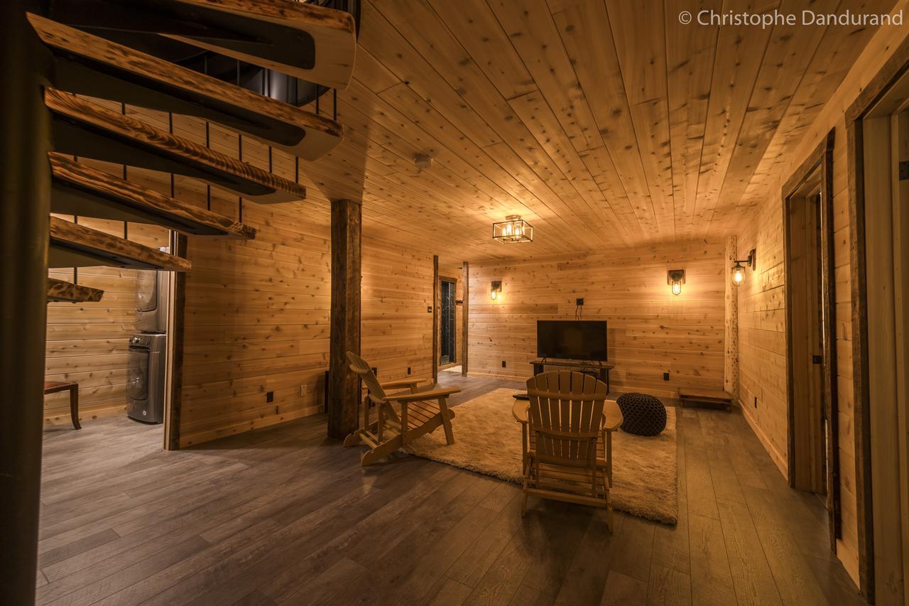 Chalet Tao Par Les Chalets Spa Canada ลามัลแบ ภายนอก รูปภาพ